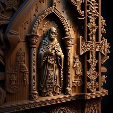 3D model orthodox church (STL)